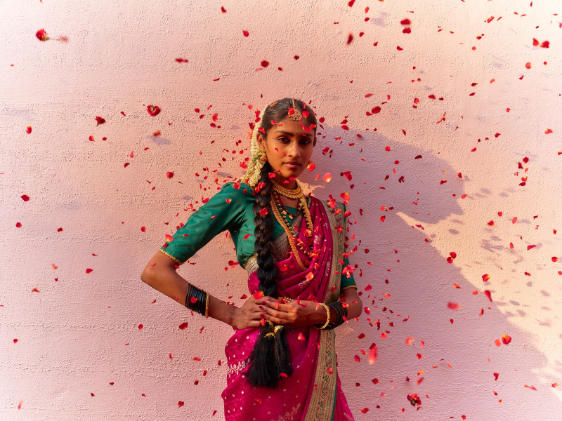 For Many Indian Brides, Flowers Go Beyond the Bouquet